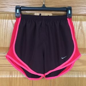 Dark Burgundy Nike Dri-Fit Shorts